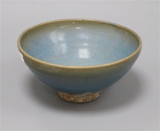 A Chinese Jun-style bowl diameter 18cm